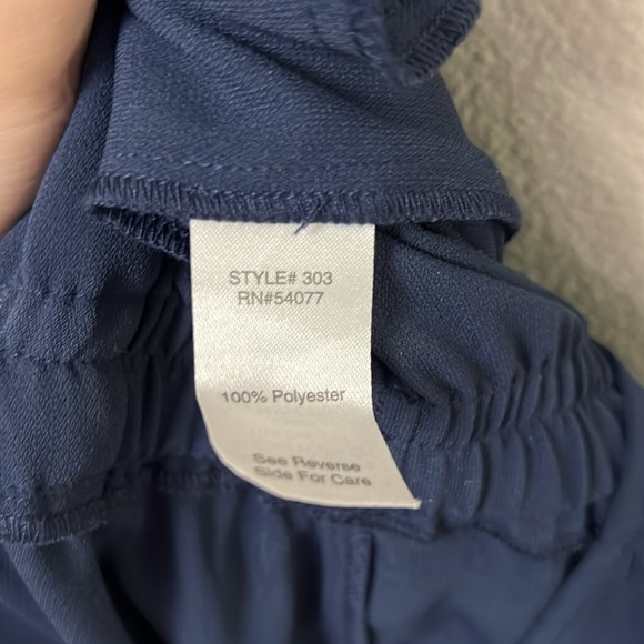 CAbi French Navy Sleeveless Jumpsuit - Picture 6 of 14